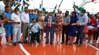 Municipalidad de Atacames inauguró moderna Plaza Cívica en Tonchigüe