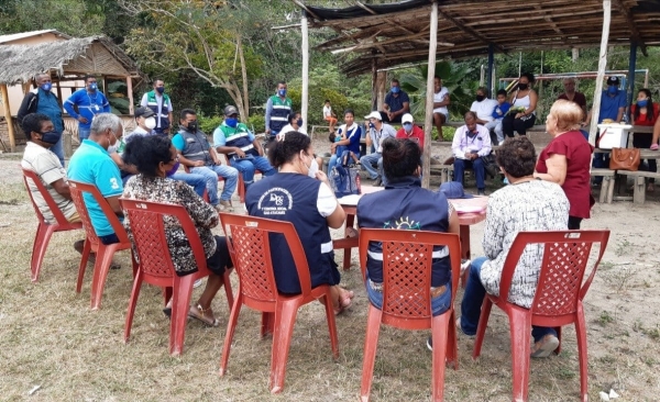 Proceso de mediación para legalización de predios en Muchín y Guachal