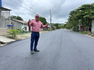 12 mil metros cuadrados de asfaltado para Tonchigüe